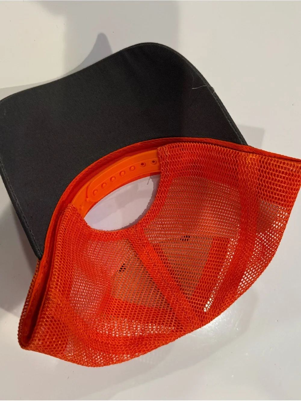 Ditch Witch Midwest Snapback Mesh Back Trucker Hat Orange One Size Outdoor Cap